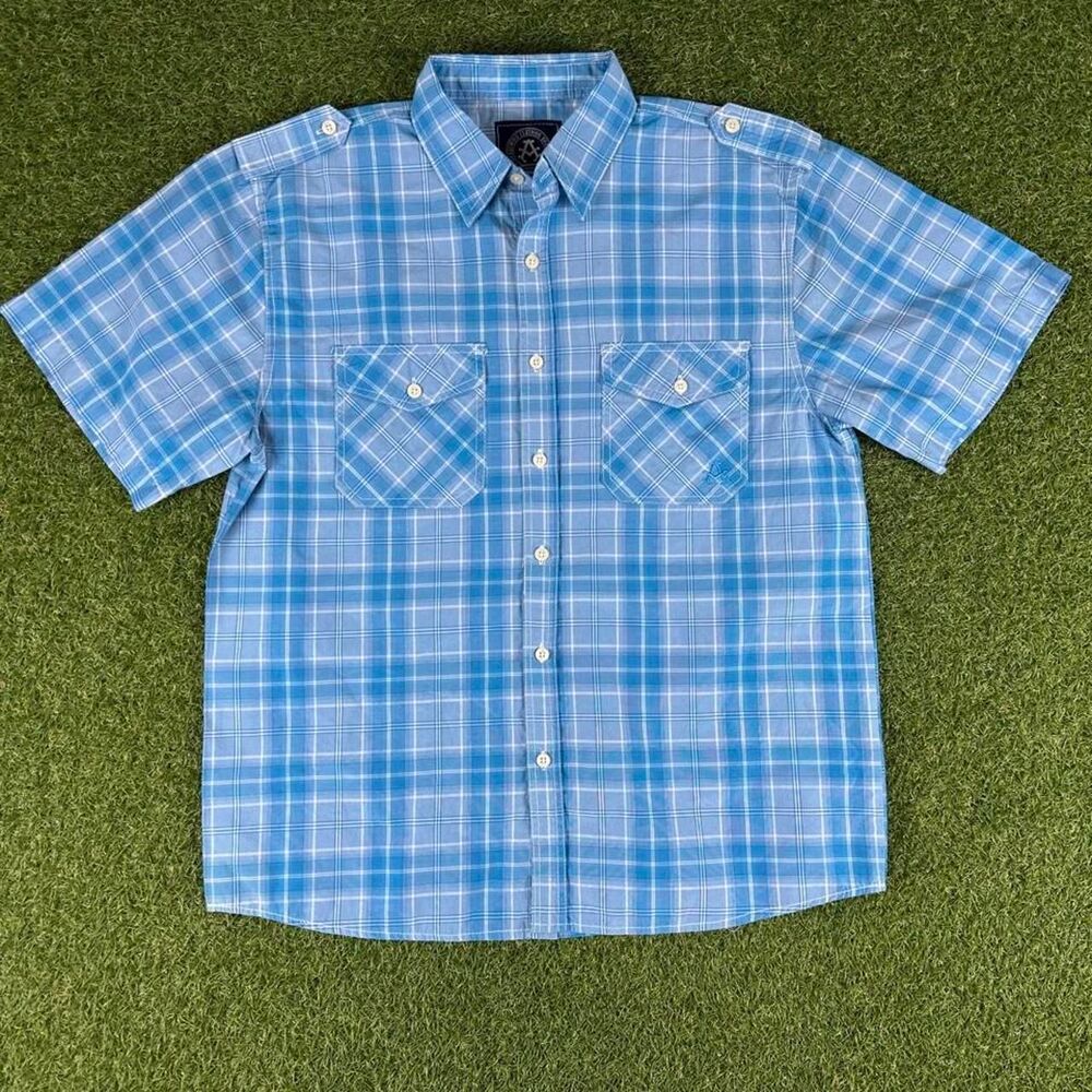 Akademiks Men's Blue Shirt